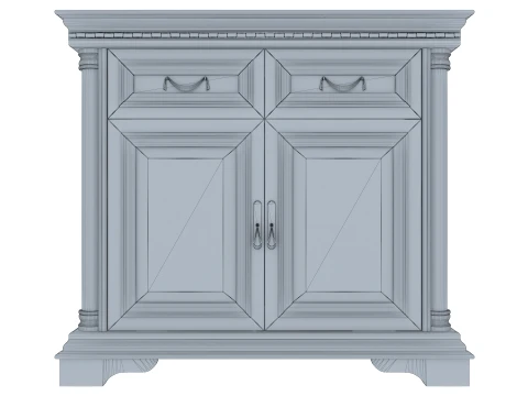 Sideboard Cabinet Omega 08 3D Model