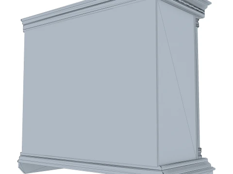 Sideboard Cabinet Omega 08 3D Model