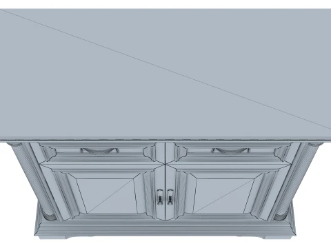 Sideboard Cabinet Omega 08 3D Model