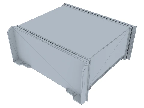 Sideboard Cabinet Omega 08 3D Model