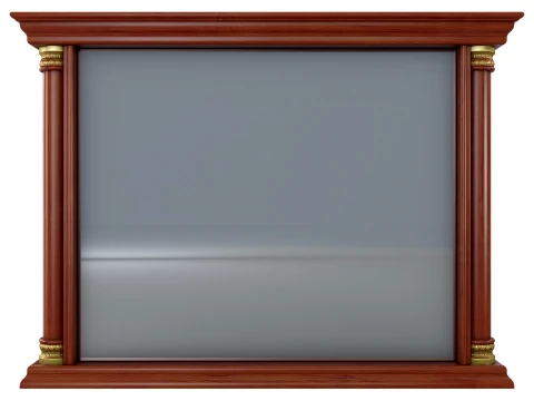 Wall Mirror Omega 18 3D Model
