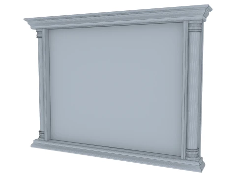 Wall Mirror Omega 18 3D Model