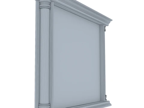 Wall Mirror Omega 18 3D Model