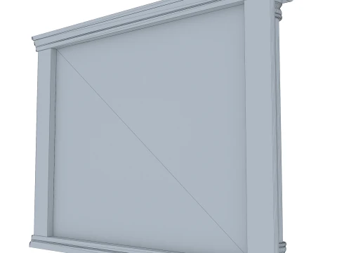 Wall Mirror Omega 18 3D Model
