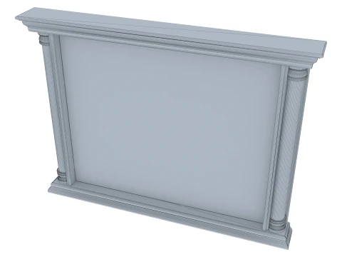 Wall Mirror Omega 18 3D Model
