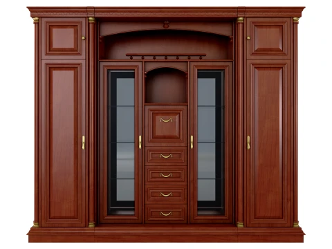 Wall Unit Omega 31 3D Model