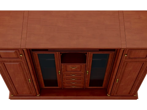 Wall Unit Omega 31 3D Model