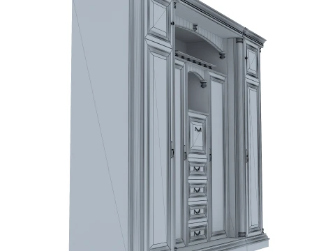 Wall Unit Omega 31 3D Model