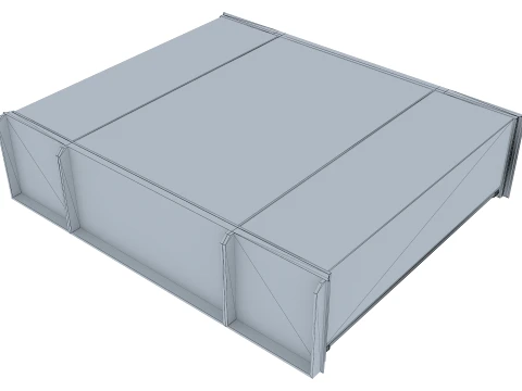 Wall Unit Omega 31 3D Model