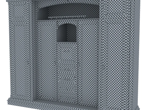 Wall Unit Omega 31 3D Model