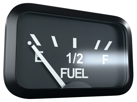 Aircraft Fuel Gauge M1 3D Model
