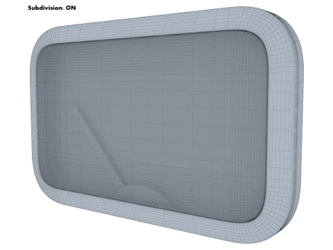Aircraft Fuel Gauge M1 3D Model