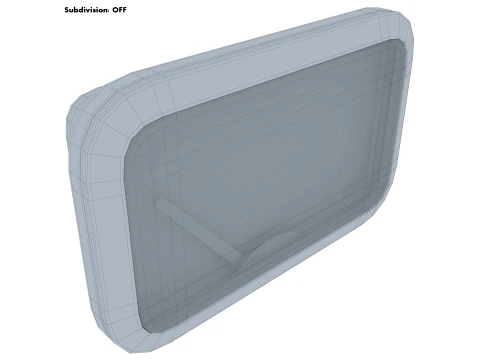 Aircraft Fuel Gauge M1 3D Model