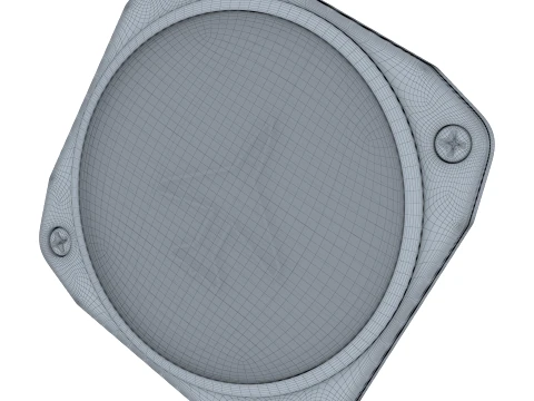 Aircraft Heading Indicator Gyro M1 3D Model
