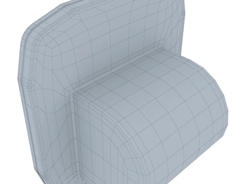 Aircraft Hobbs Hour Meter M1 3D Model