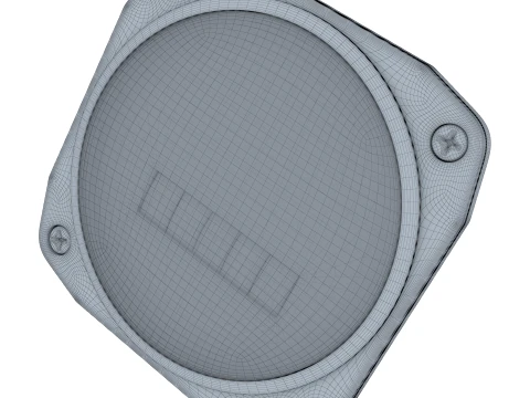 Aircraft Hobbs Hour Meter M1 3D Model
