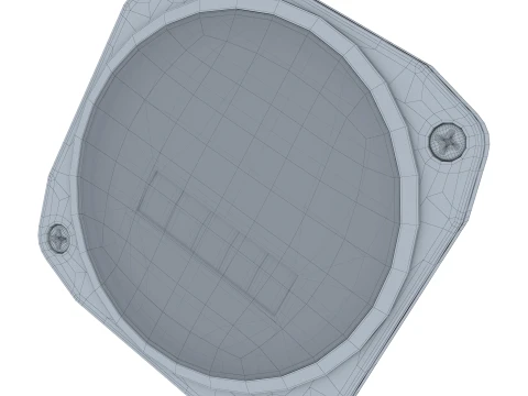 Aircraft Hobbs Hour Meter M1 3D Model