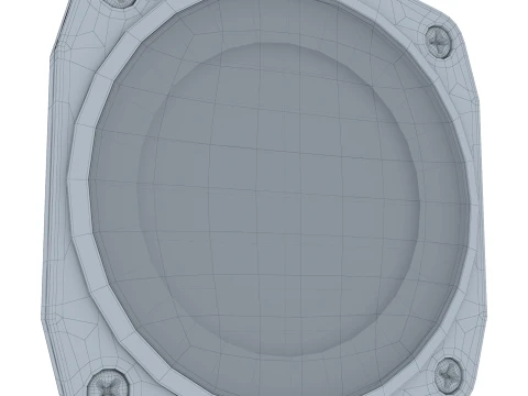 Aircraft Turn Coordinator M1 3D Model