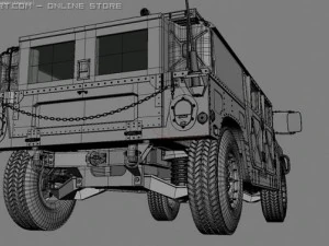 hummer 3D Model