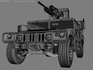 hummer 3D Model