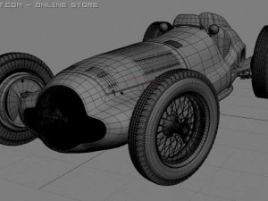mercedes benz w154 3D Model