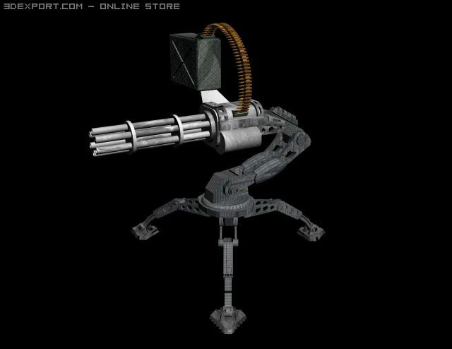 machine 3D Model .c4d .max .obj .3ds .fbx .stl .blend