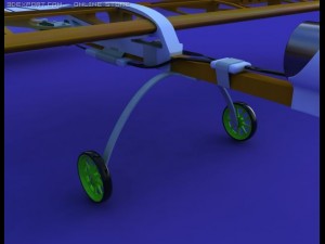 rc airplane slow stick 3D मॉडल