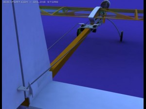 rc airplane slow stick 3D मॉडल
