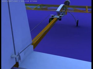 rc airplane slow stick 3D Model