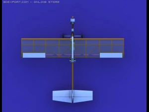 rc airplane slow stick 3D Model