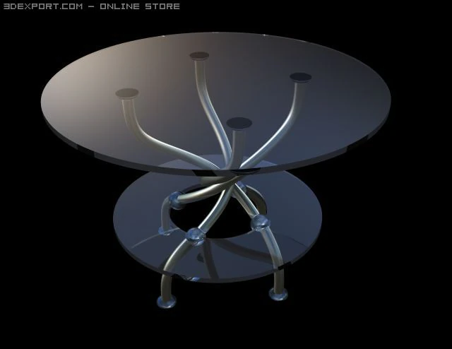 table 3D Model .c4d .max .obj .3ds .fbx .stl .blend 