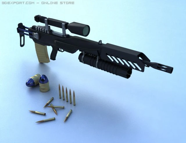 heavy 3D Model .c4d .max .obj .3ds .fbx .stl .blend 