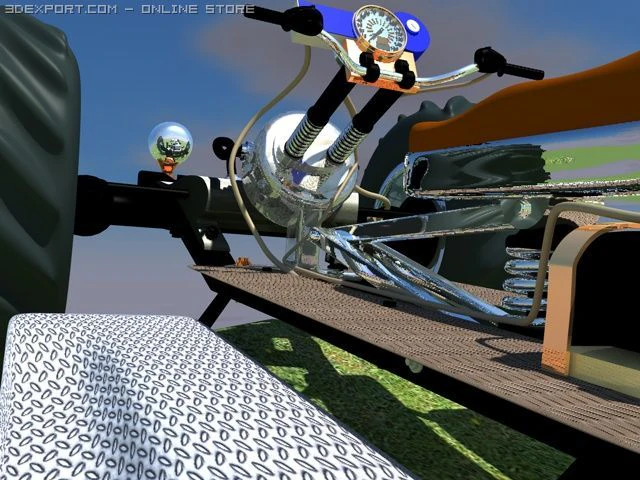 super great atv 3D Model .c4d .max .obj .3ds .fbx .stl .blend 