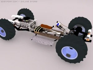 super great atv 3D Model