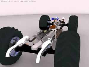 super great atv 3D Model