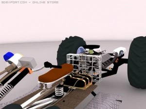 super great atv 3D Model