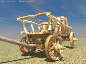 cart 3D Model