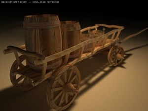 cart 3D 모델