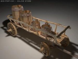 cart 3D Model