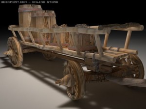 cart 3D 모델