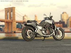 yamaha vmax 2009 3D 모델