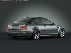 bmw m3 e46 3Dモデル