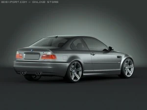 bmw m3 e46 3D Model