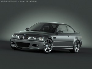bmw m3 e46 3Dモデル