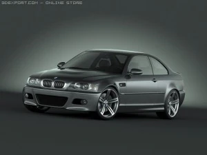 bmw m3 e46 3D Model