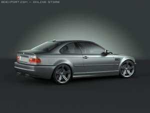 bmw m3 e46 3Dモデル