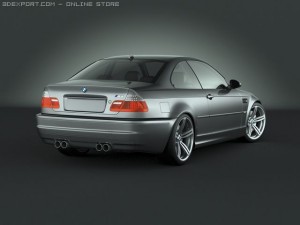 bmw m3 e46 3Dモデル
