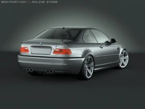 bmw m3 e46 3D Model