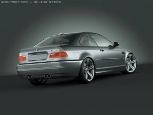 bmw m3 e46 3D Model
