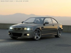 bmw m3 e46 3Dモデル